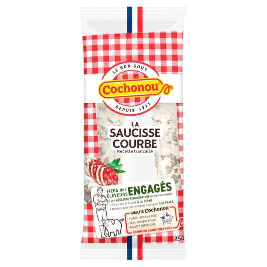 COCHONOU Saucisse sèche la courbe 250g