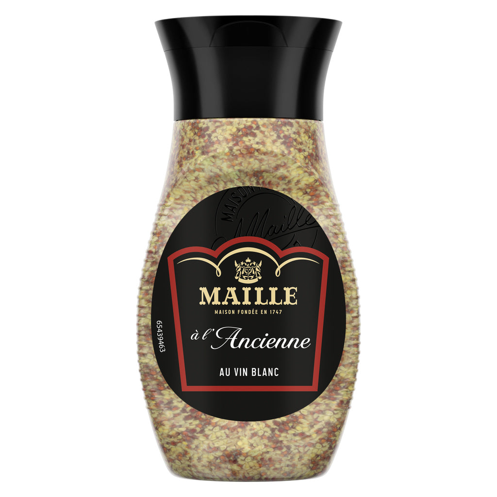 MAILLE Moutarde à l'ancienne au vin blanc 260g