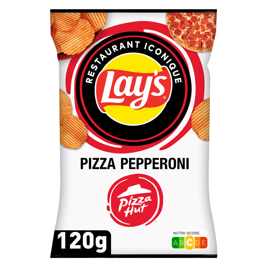 LAY'S Iconique - Chips saveur Pizza Hut Peperonni 120g