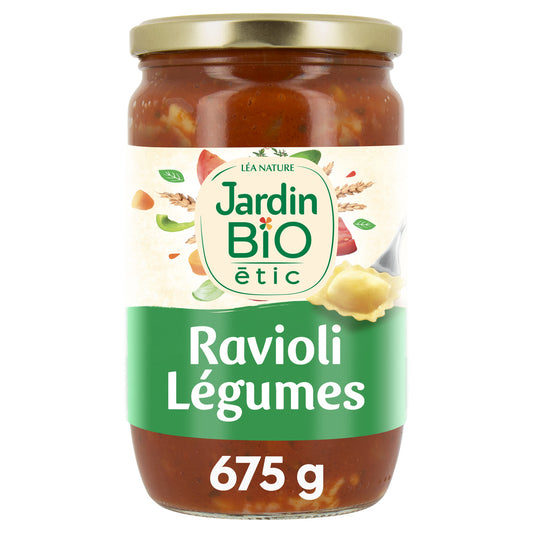 JARDIN BIO Organic Vegetable Ravioli 675g