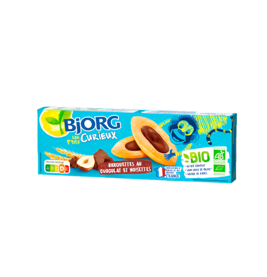 BJORG Les P'tits Curieux Barquettes de Chocolat 120g