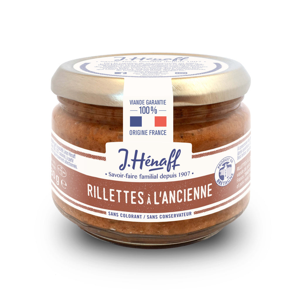 HENAFF Les Rillettes à l'ancienne 180g