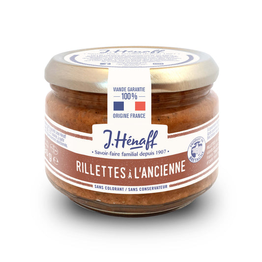 HENAFF Les Rillettes à l'ancienne 180g