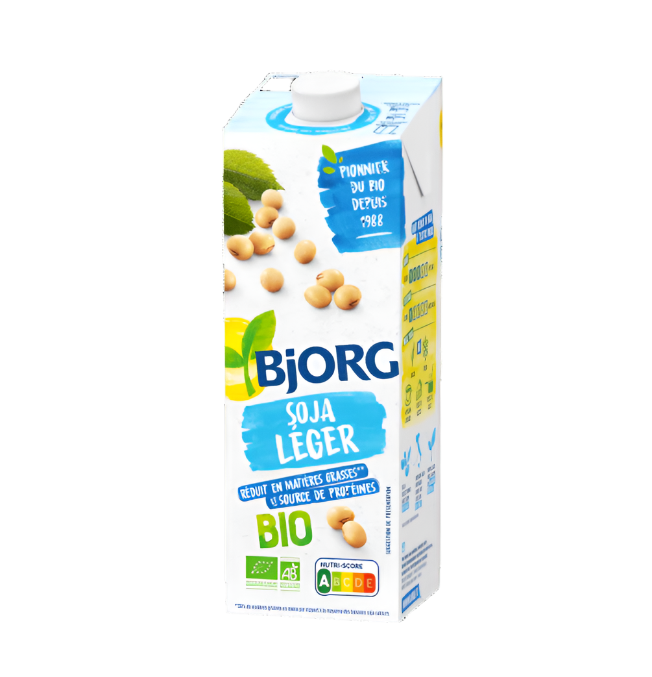 BJORG Organic soy protein drink 1L
