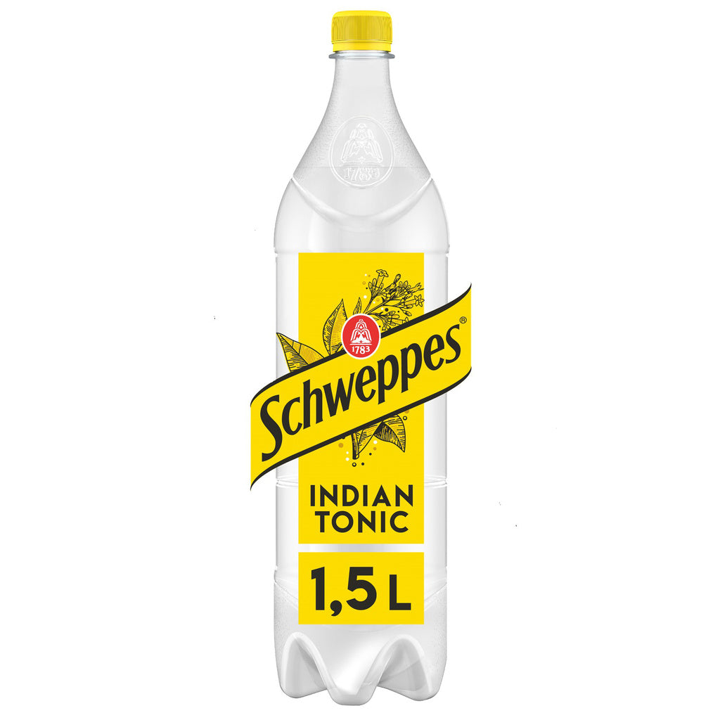SCHWEPPES Indian Tonic kohlensäurehaltiges Erfrischungsgetränk 1.5L