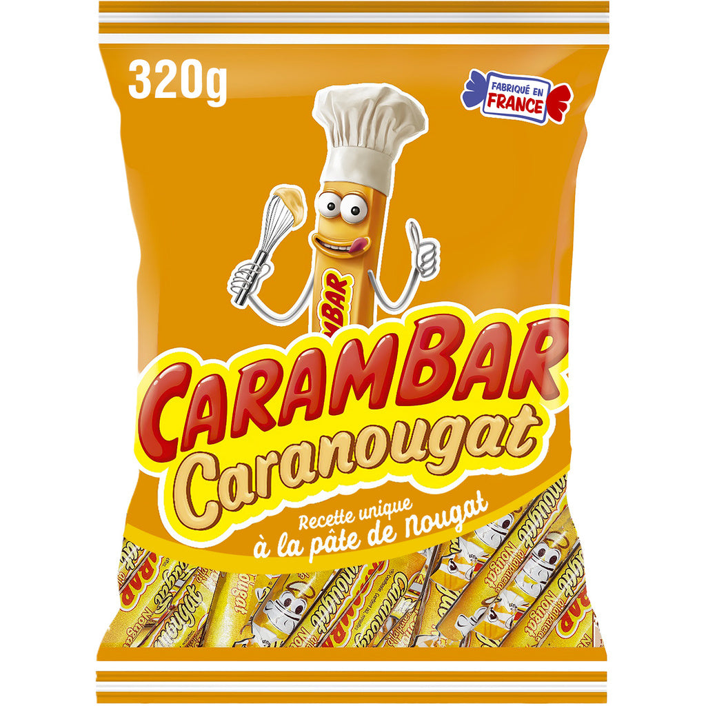 CARAMBAR Bonbons caranougat 320g