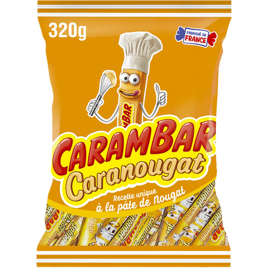 CARAMBAR Bonbons caranougat 320g