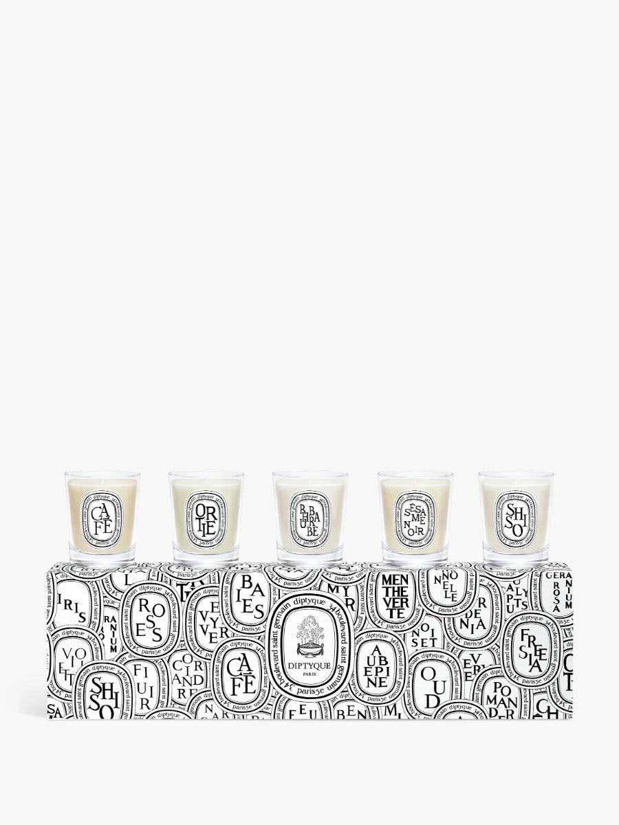 DIPTYQUE Coffret de 5 bougies miniatures