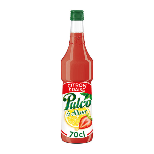 PULCO Concentré à diluer citron fraise 70CL