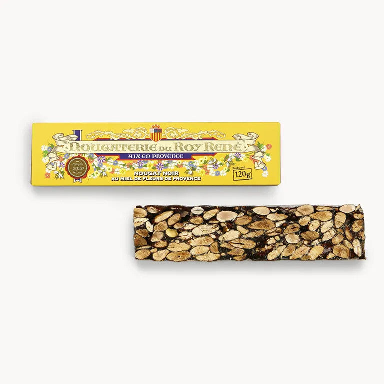 Le Roy René Dunkler Nougat aus der Provence 120g