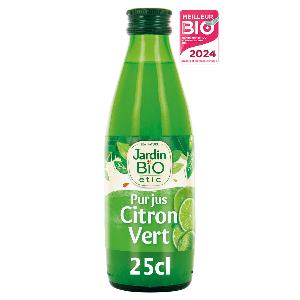 JARDIN BIO Organic Pure Lime Juice 25cl