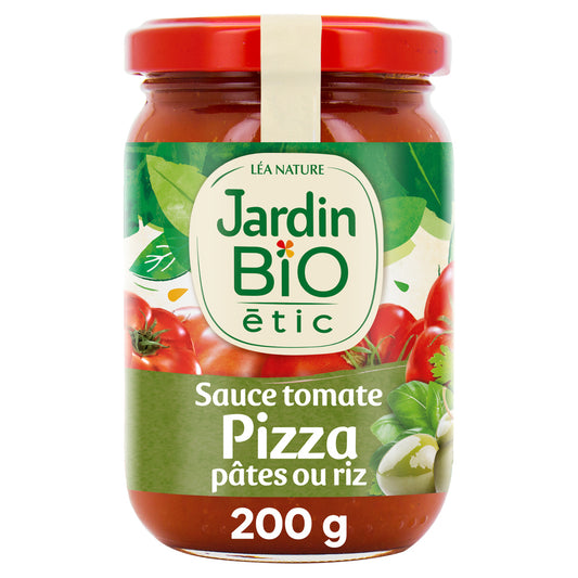 JARDIN BIO Organic Tomato Sauce for Pizza Pasta & Rice 200g
