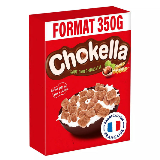 CHOKELLA Céréales Goût Chocolat Noisettes 350g