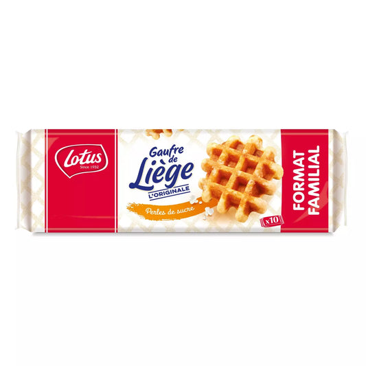 LOTUS Gaufre de Liège Format Familial 450g