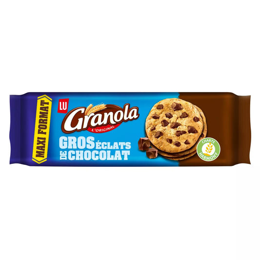 GRANOLA Cookies aux Gros Éclats de Chocolat 276g