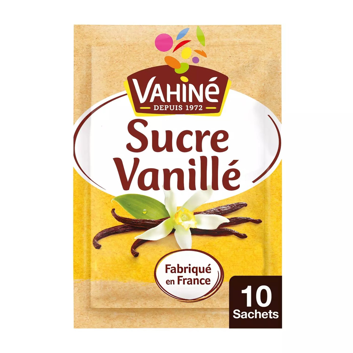 VAHINE Sucre Vanillé 10x7,5g