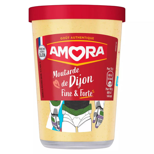 AMORA Dijon Mustard - Fine & Strong 185g