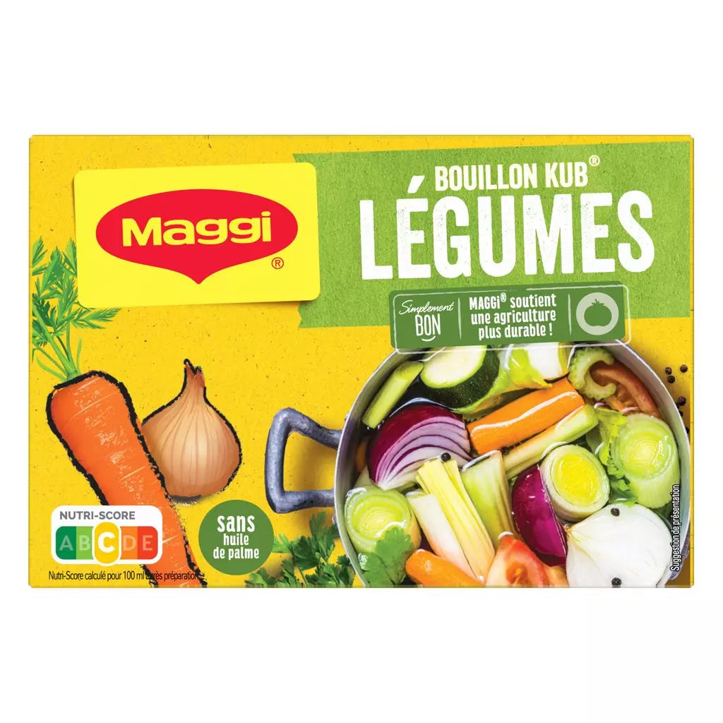 MAGGI Vegetable Bouillon Cubes (18x10g) 180g