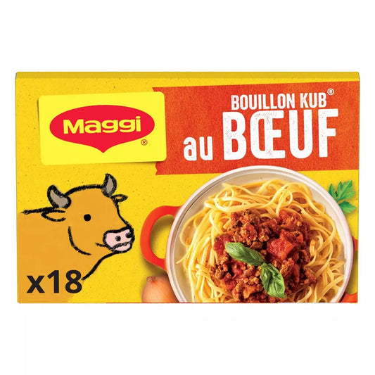 MAGGI Beef Bouillon Cubes Palm Oil Free (18x10g) 180g
