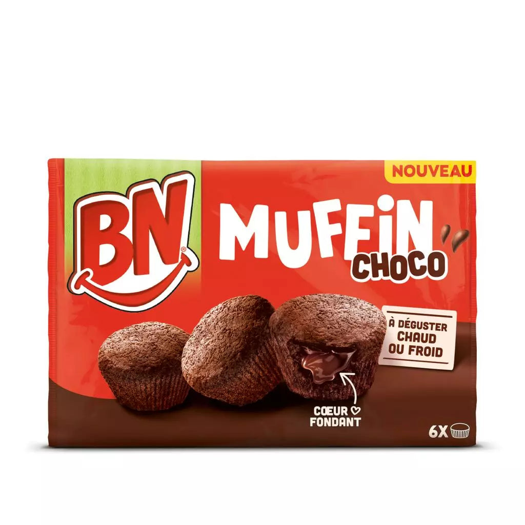 BN Chocolate muffins with molten center 126g