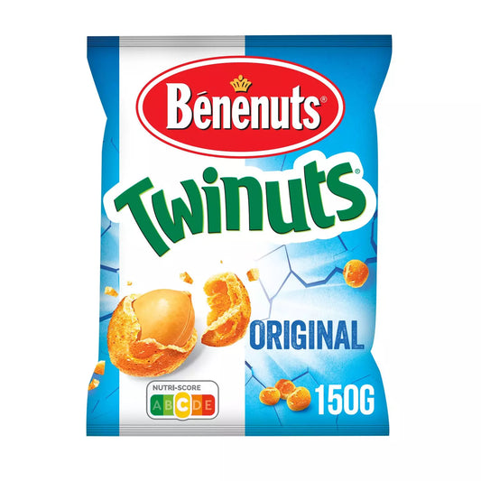 BENENUTS Cacahuètes Enrobées Goût Salé Twinuts 150g