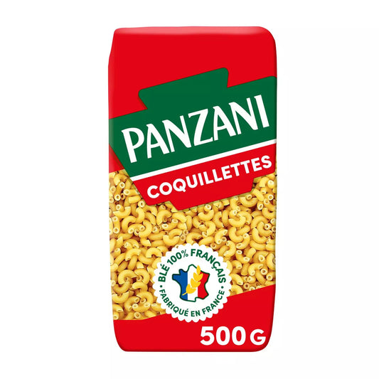 PANZANI Coquillettes Blé Français 500g