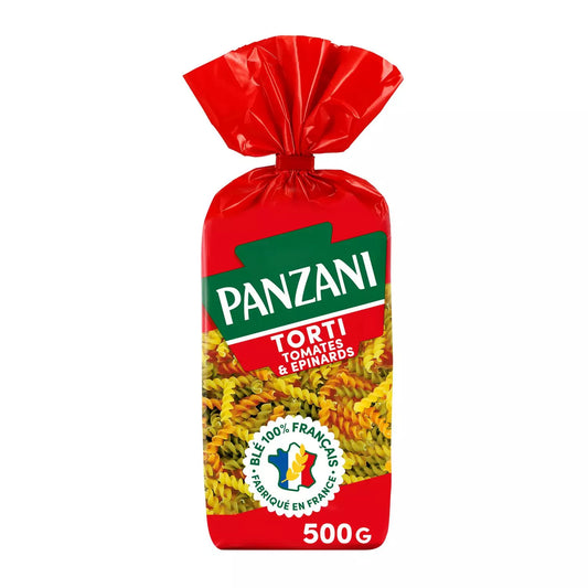 PANZANI Torti Épinards et Tomates 500g