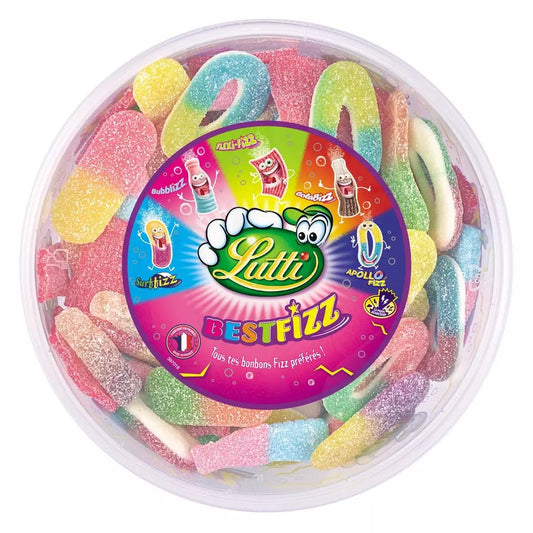 LUTTI Bestfizz Tangy Candies 550g