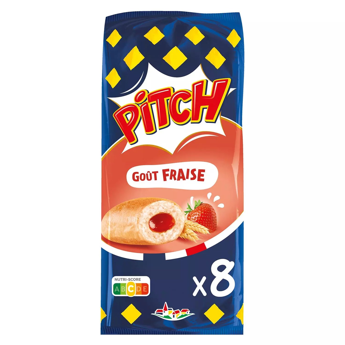 Brioches Fourrées à la Fraise 300g