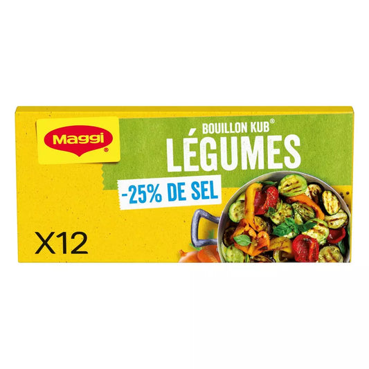 MAGGI Vegetable Bouillon Cubes (12x10g) 120g