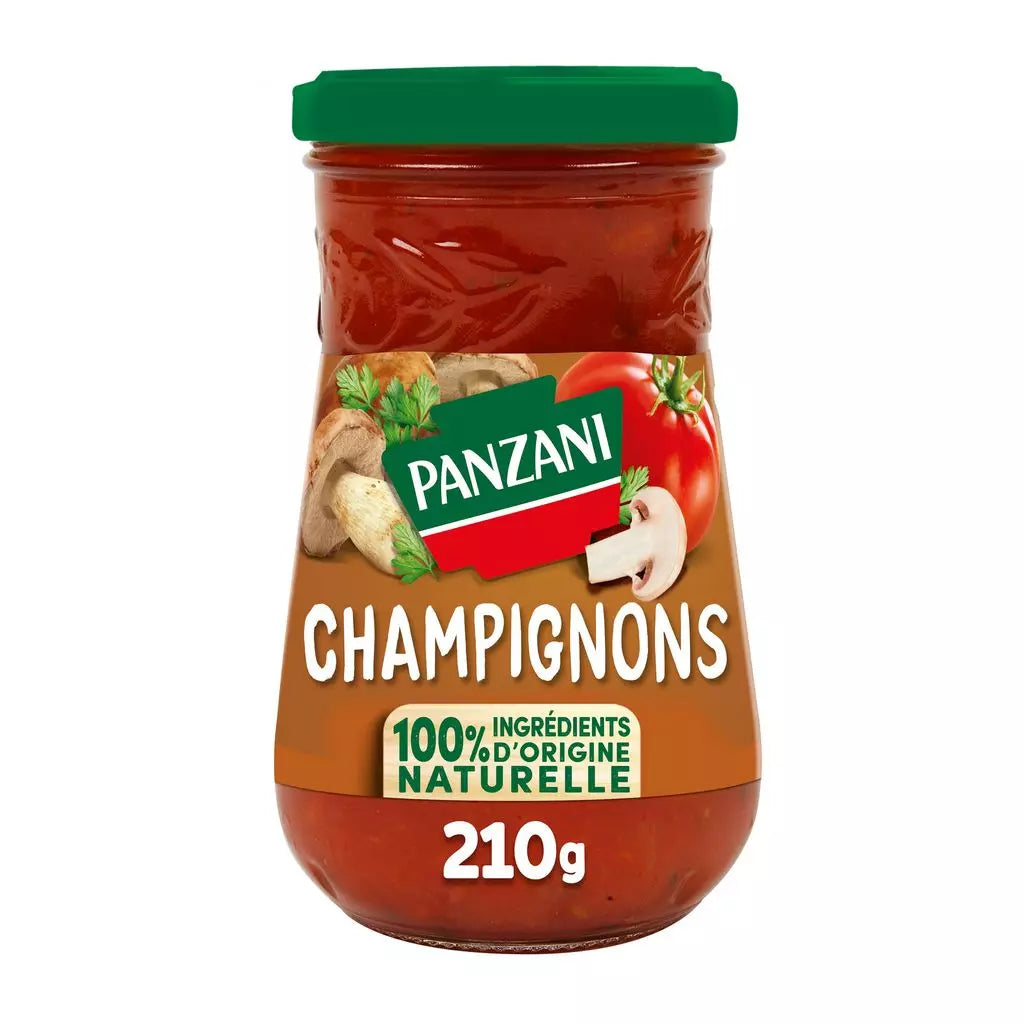 PANZANI Mushroom Tomato Sauce with Boletus & Porcini 210g