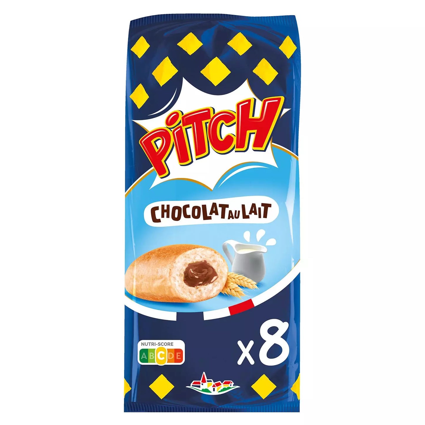 PITCH Brioches Fourrées Chocolat au Lait 300g