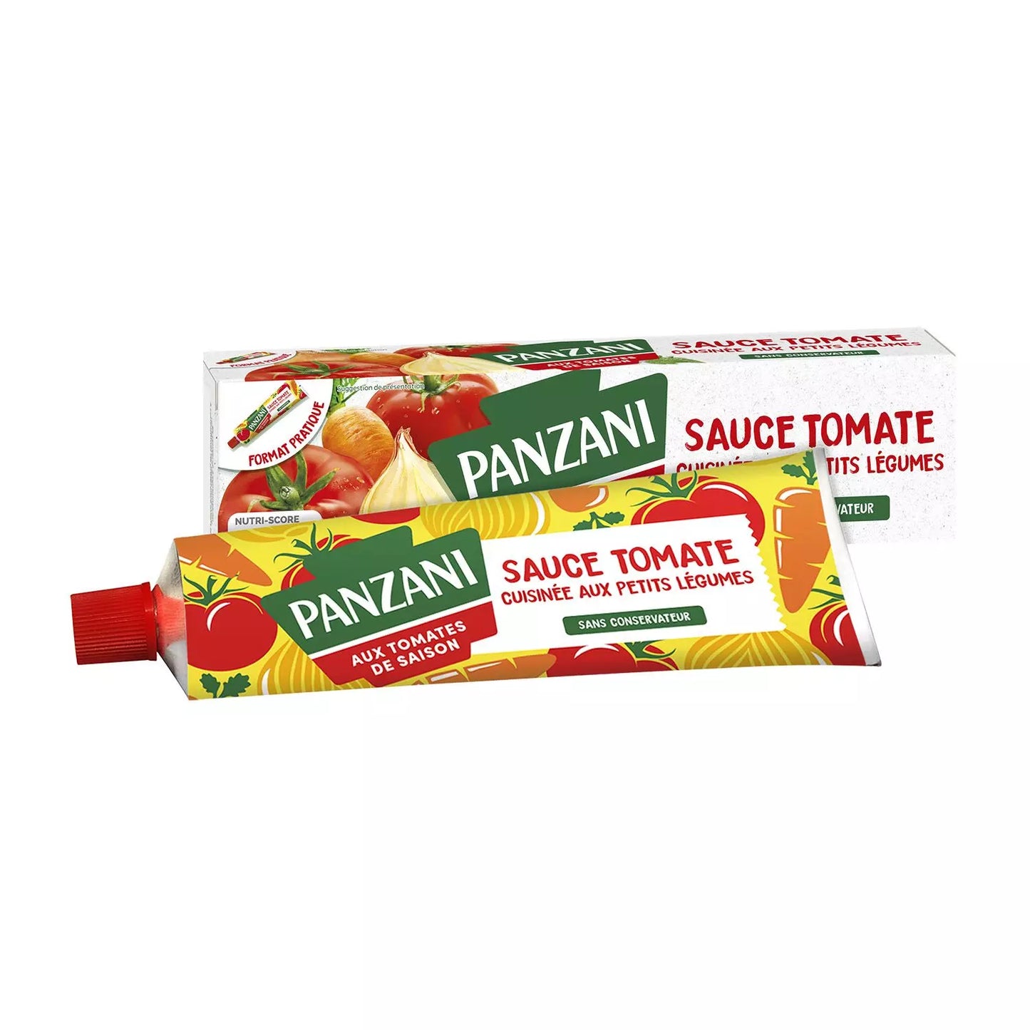 PANZANI Sauce Tomate Cuisinée aux Petits Légumes 180g