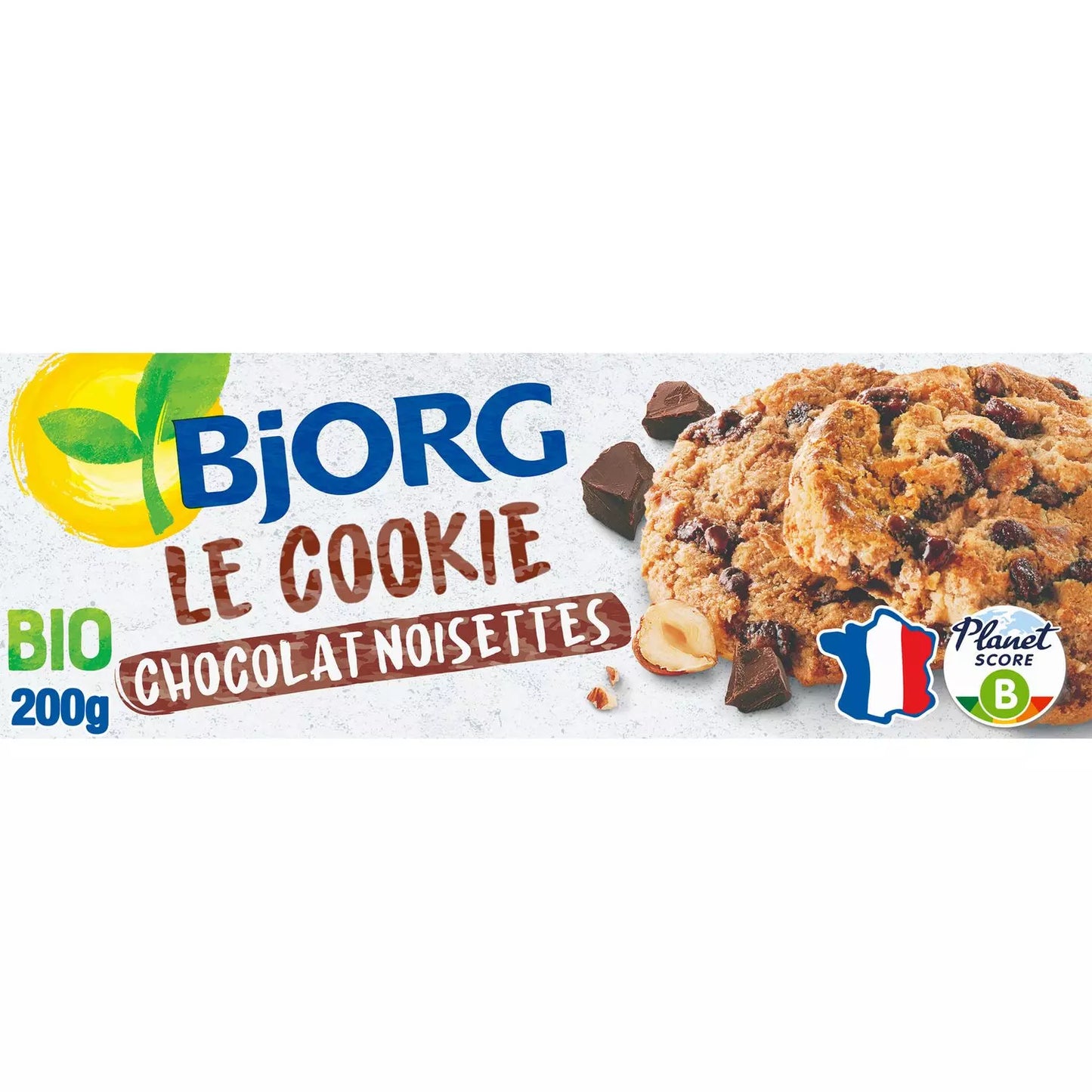 BJORG Organic Chocolate & Hazelnut Cookies (Palm Oil-Free) 200g