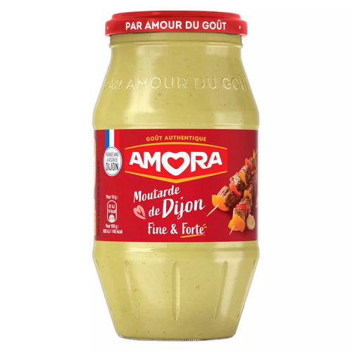 AMORA Feiner &amp; Starker Dijon-Senf im Glas 430g