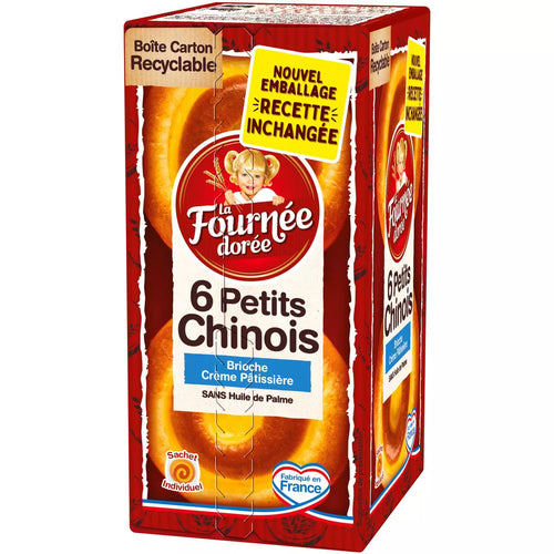 LA FOURNÉE DORÉE Petits Chinois mit Konditorcreme 300g*