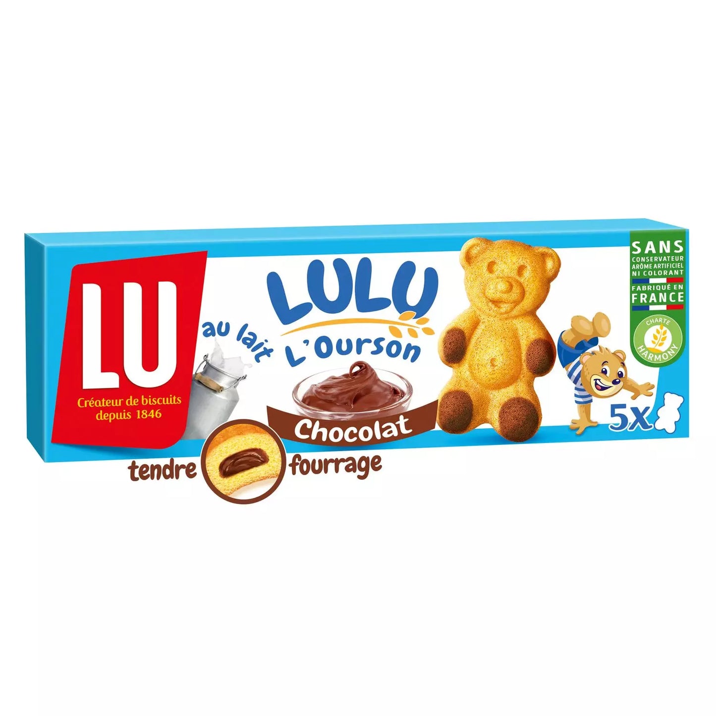 LULU Chocolat L’Ourson 150g