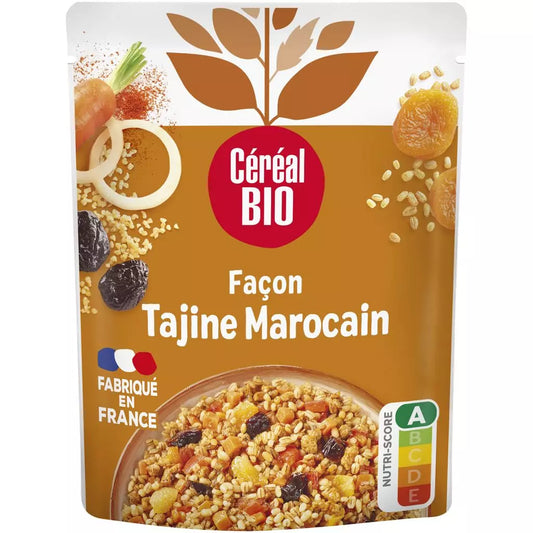 CEREAL BIO Barley & Prunes Moroccan-Style, Meat-Free Ready Pack – 220g