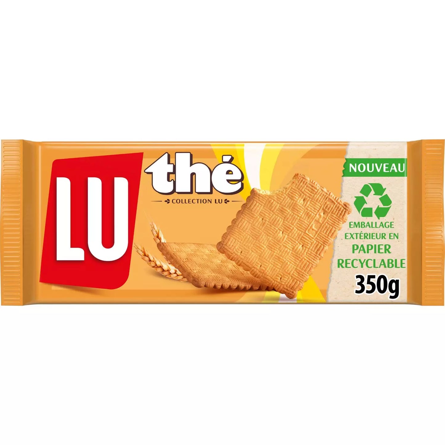 LU Biscuits Thé Nature Sachets Fraîcheur 350g