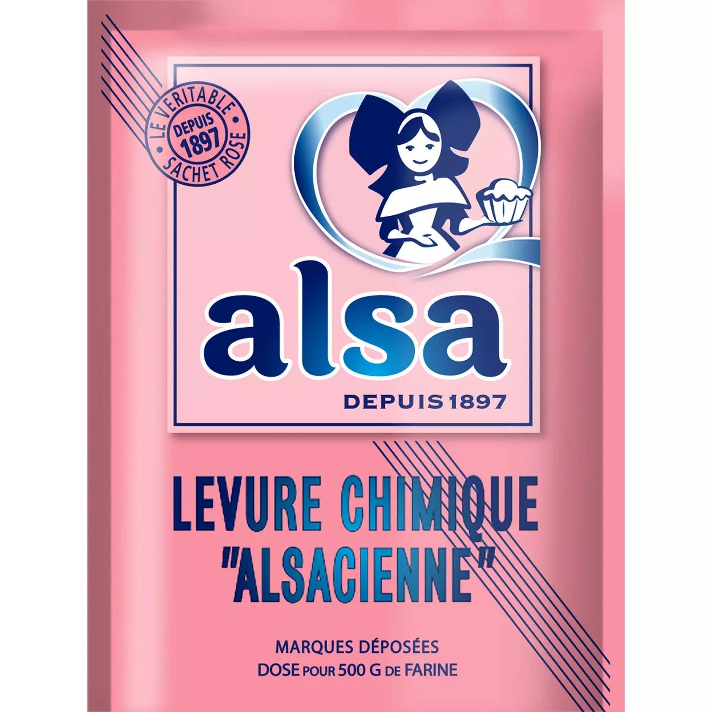 ALSA Levure Chimique Alsacienne 8x11g