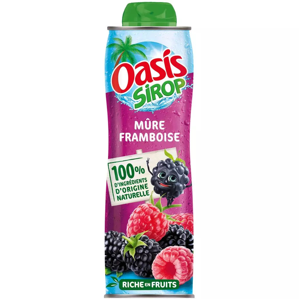 OASIS Blackberry Raspberry Syrup - 60cl