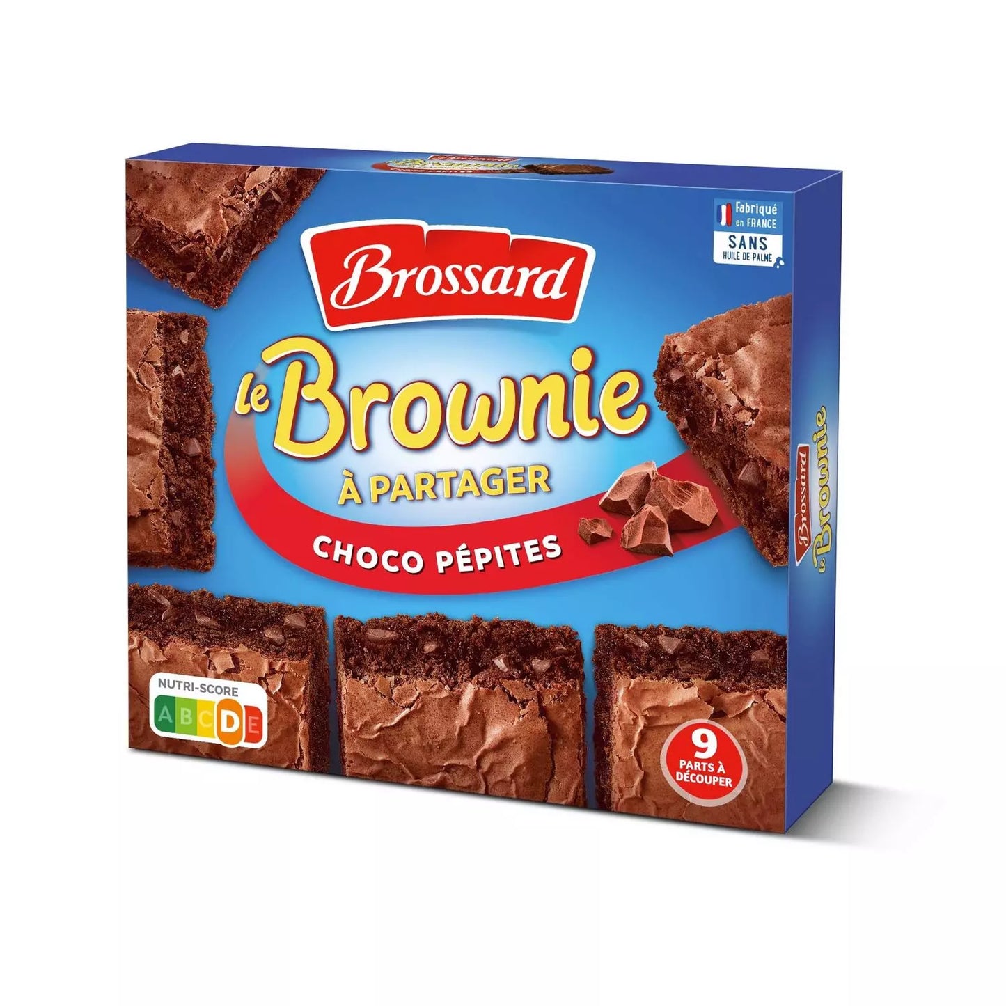 BROSSARD Brownie à partager choco pépites 285g