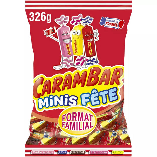 CARAMBAR Mini Party Candies Assortment - 326g
