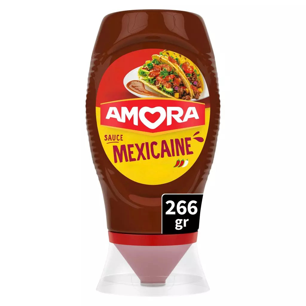 AMORA Mexican Sauce with Chili & Peppers – 260g