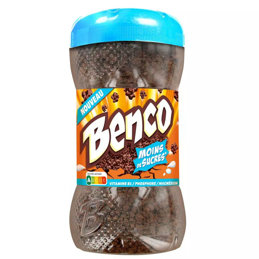 BENCO Chocolate Granules Less Sugar 400g