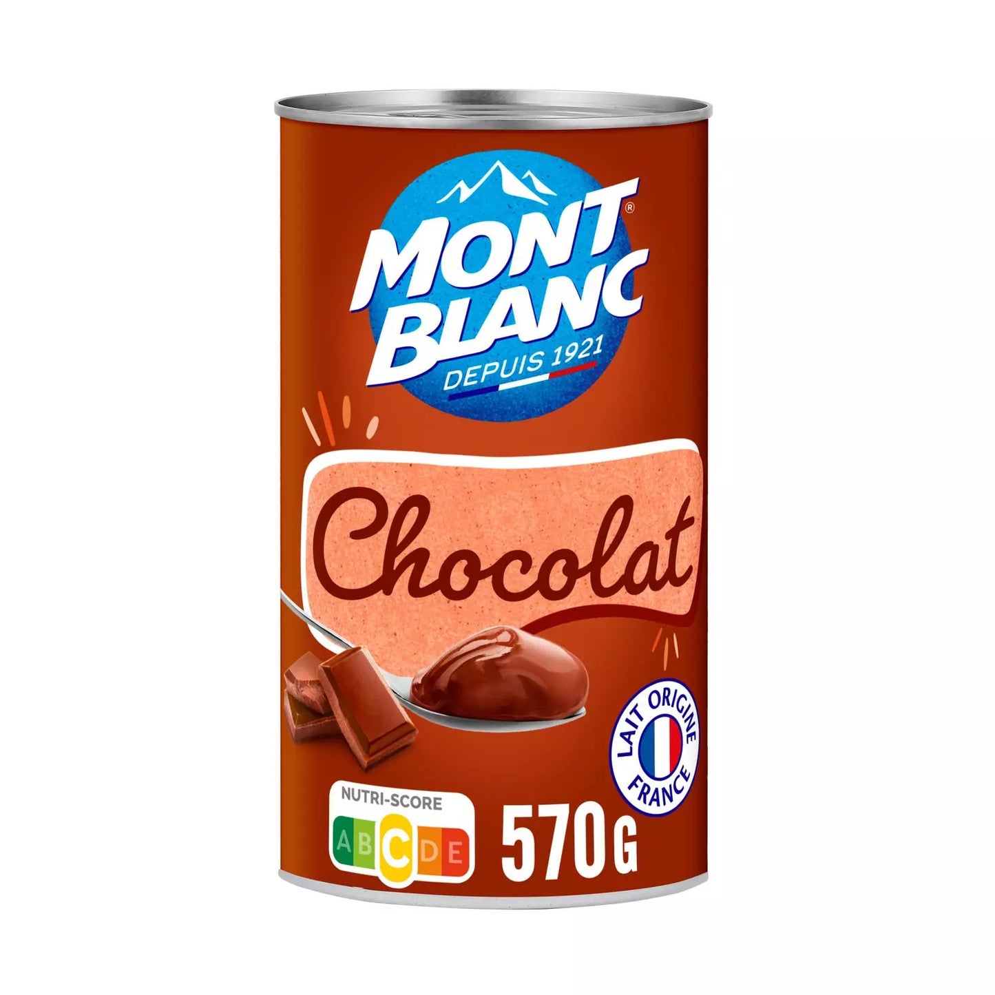 MONT BLANC Crème dessert saveur chocolat 570g