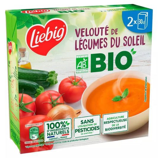 LIEBIG Organic Creamy Mediterranean Vegetables Soup (2x300ml) 600ml