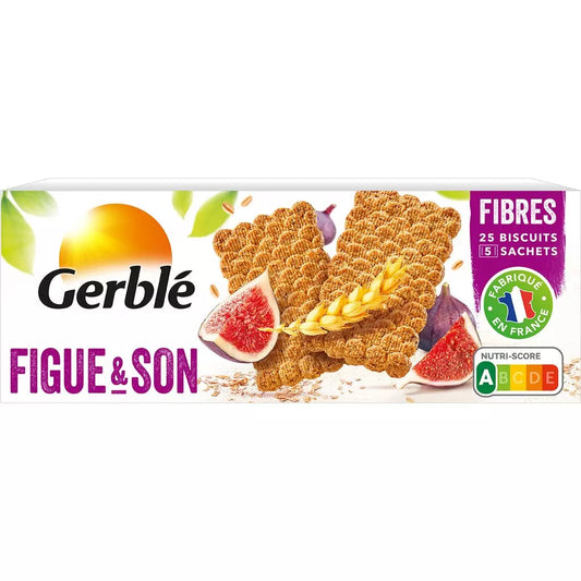 GERBLE Fig and Bran Biscuit 210g
