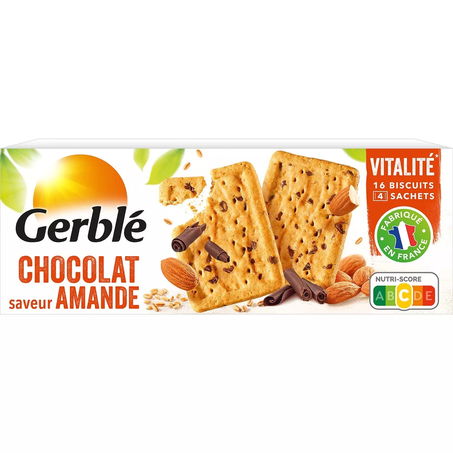 GERBLÉ Biscuits Chocolat Amande 200g