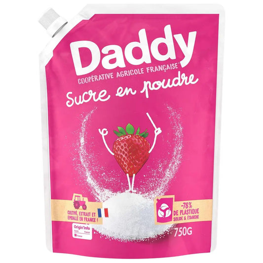DADDY Sucre blanc en poudre 750g